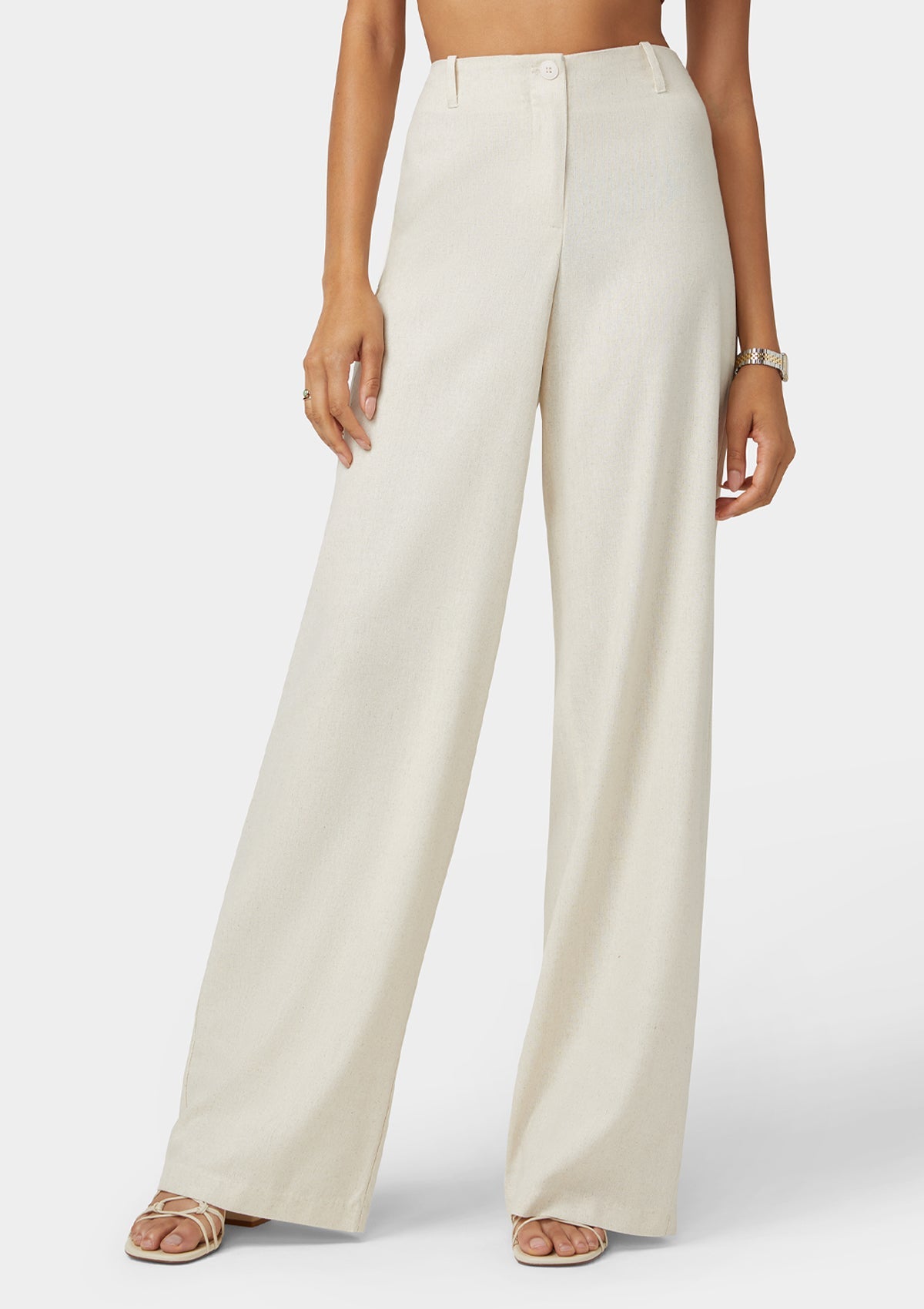 Tall Auburn Linen Pants