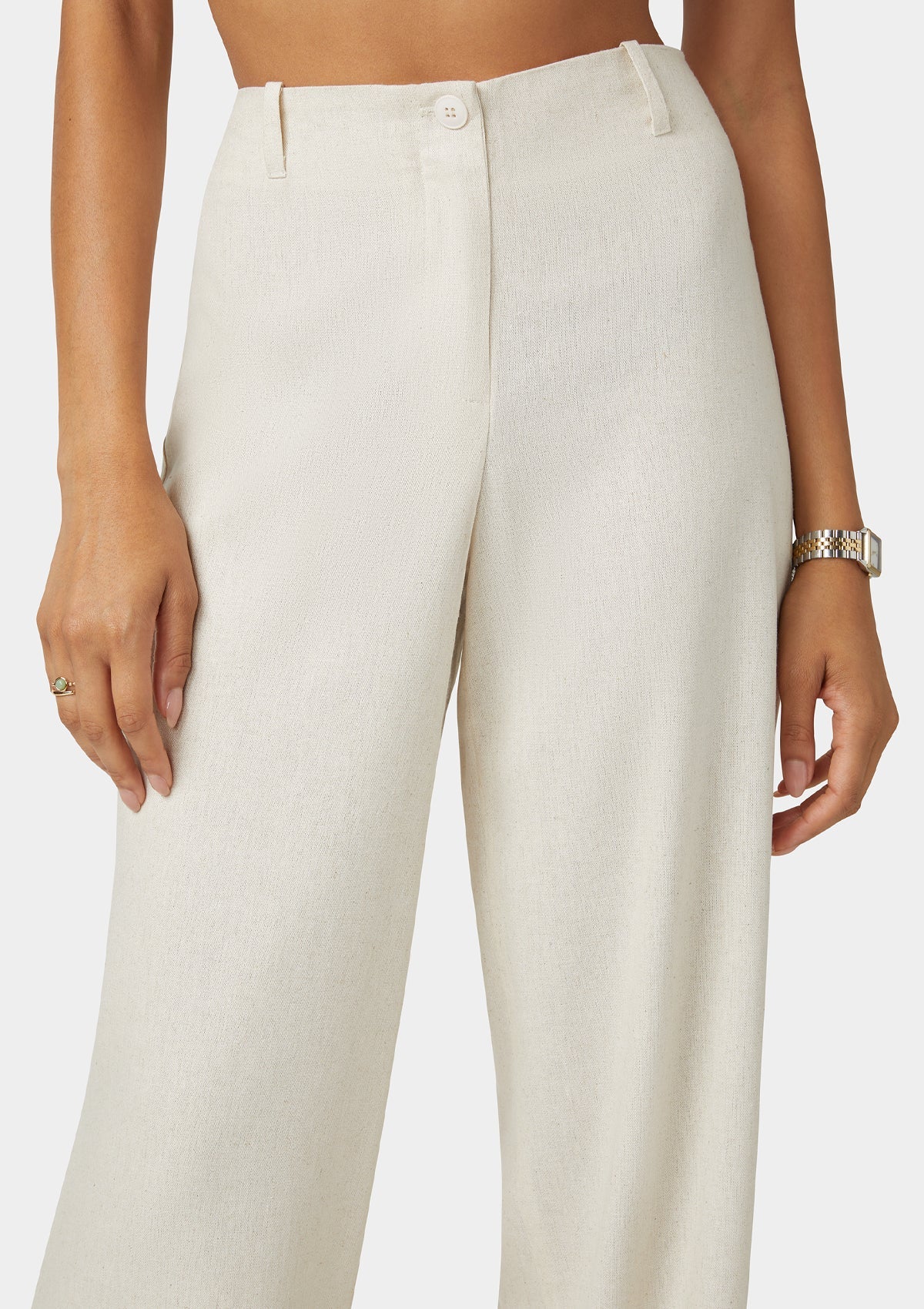 Tall Auburn Linen Pants